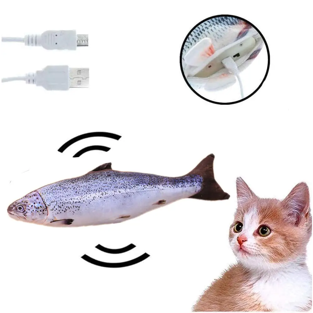 Elektrická rybička na šantu kočičí - PRO KOCKY