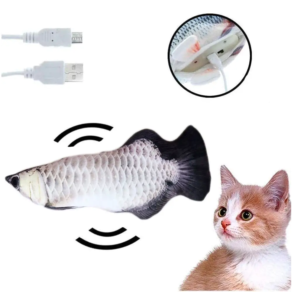Elektrická rybička na šantu kočičí - PRO KOCKY