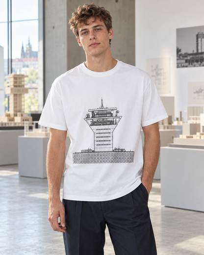 ÚTB ŽIŽKOV / FRANTIŠEK CUBR t-shirt pro milovníky české architektury