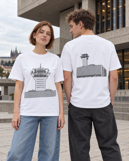 ÚTB ŽIŽKOV / FRANTIŠEK CUBR t-shirt pro milovníky české architektury