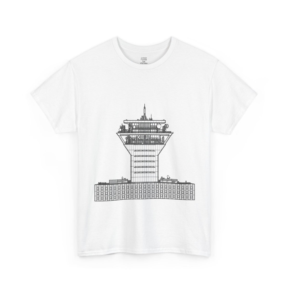 ÚTB ŽIŽKOV / FRANTIŠEK CUBR t-shirt pro milovníky české architektury