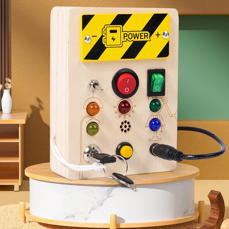 Montessori hrací panel semafor