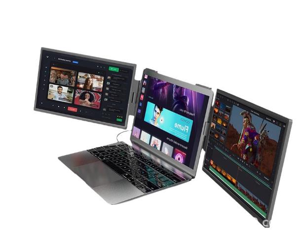 Dvojitý přenosný monitor rozšiřující 14 palců