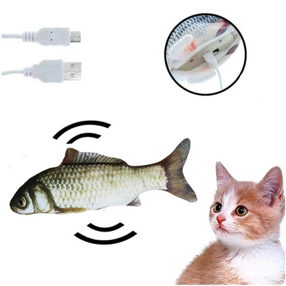 Elektrická rybička na šantu kočičí - PRO KOCKY