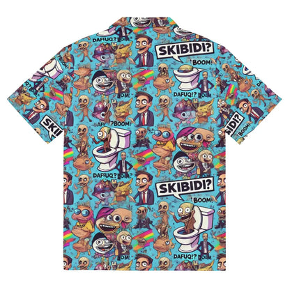 Skibidi Modrá Košile - PRO ŠKOLU