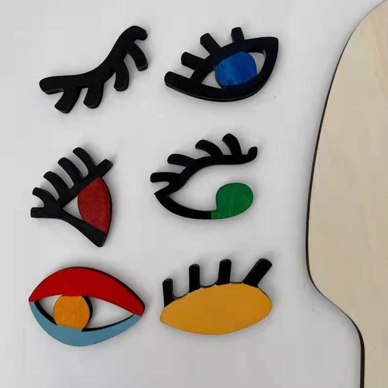 Montessori umělecké puzzle