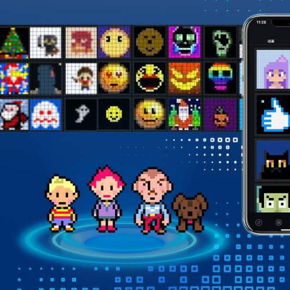 Pixel displej na stůl 16x16 palců