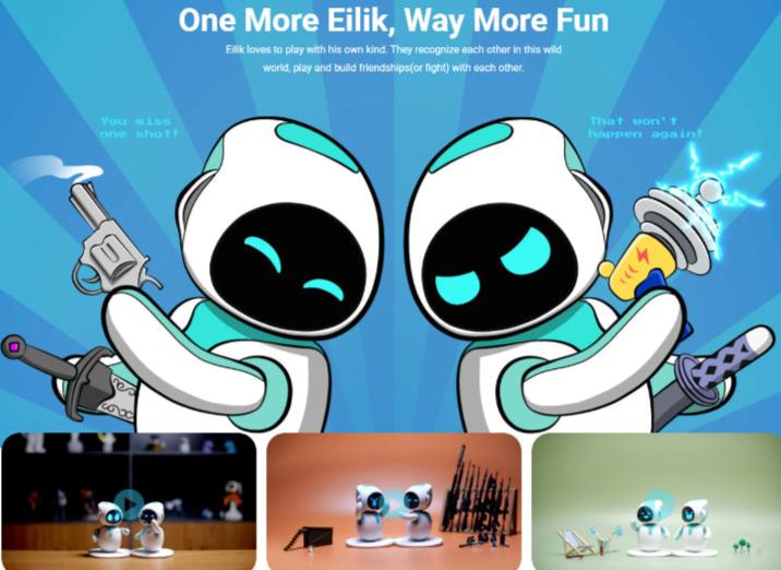 Robot EILIK domácí umělá inteligence s emocemi