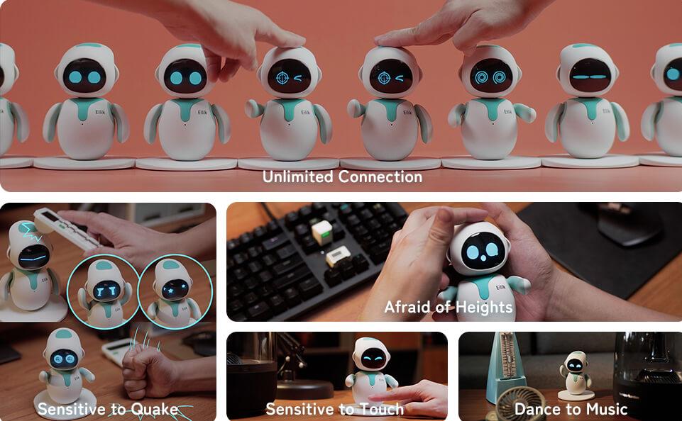 Robot EILIK domácí umělá inteligence s emocemi