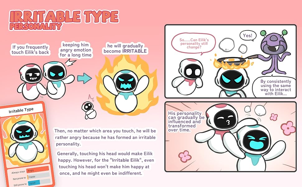 Robot EILIK domácí umělá inteligence s emocemi